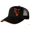 Fox® Trucker And Baseball Caps - Black/Orange Trucker Cap