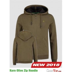 Kore Olive Zip Hoodie