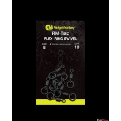 RM-Tec Flexi Ring Swivel size 8