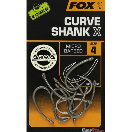 Edges® Curve Shank X Hooks X10