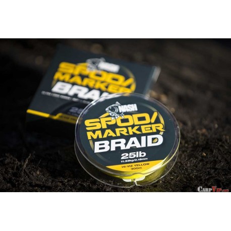 Spod and Marker Braid Hi Viz Yellow (25lb/0.18mm x 300m)