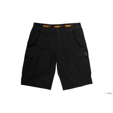 Fox® Collection Black/Orange Combat Shorts