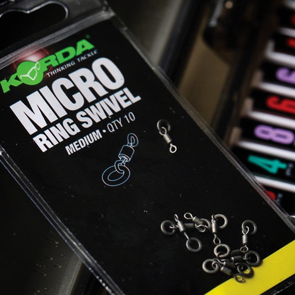 Korda Micro Rig Ring émerillons Medium-kmrsm