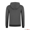 Le Charcoal Zip Hoodie