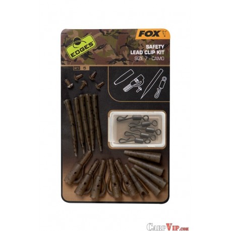 Edges® Camo Safety Lead Clip Kit Size 7 x5