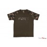 Fox® Raglan Black/Camo Sleeves T Shirt