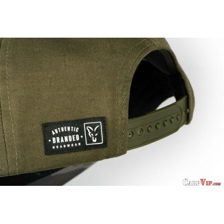 Fox Khaki College Snap Back