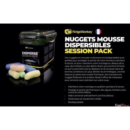 Disperse PVA Foam Nuggets Session Pack