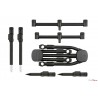 Black Label QR 3 Rod Pod Complete kit