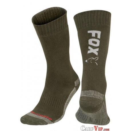 Fox® Black/Orange Thermolite® Long Socks