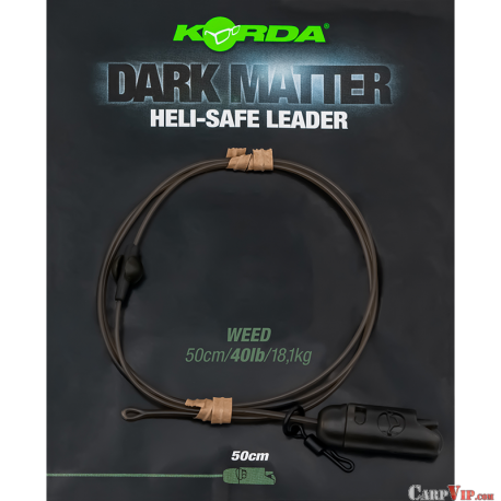 Dark Matter Leader Heli Safe 50 cm 40lb