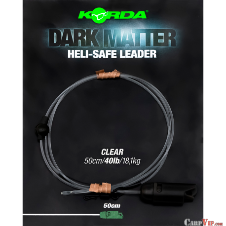 Dark Matter Leader Heli Safe 50 cm 40lb