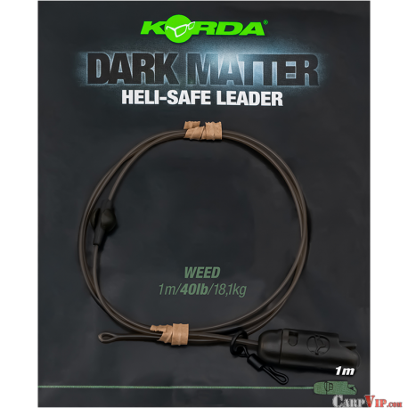 Dark Matter Leader Heli Safe 1mtr 40lb