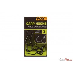 Fox® Carp Hooks Wide Gape Beaked