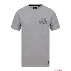 T-Shirt Knuckles Tee Grey Marles