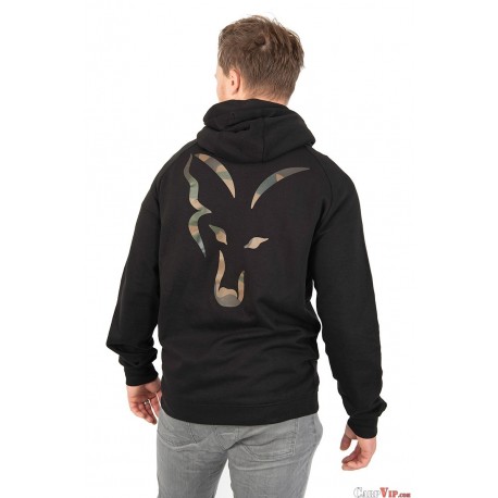 Fox® Lw Black/Camo Print Zip Hoody