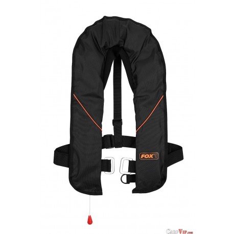 Fox Life Jacket Black and Orange Fox Life Jacket Black and Orange
