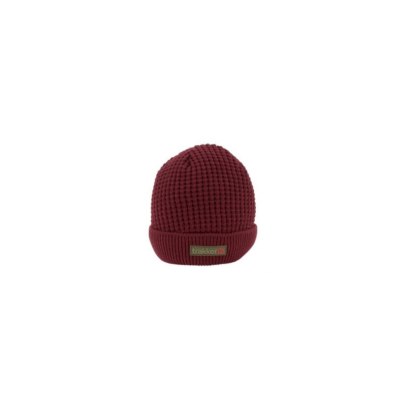 Trakker Plum Textured Beanie