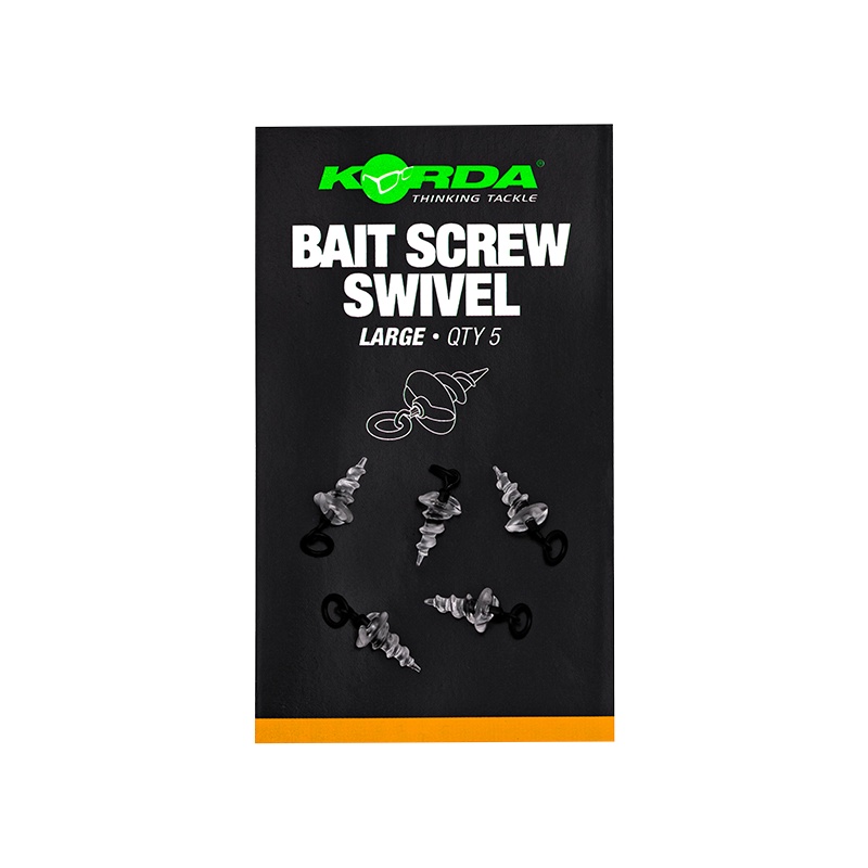 Bait Screw Swivel Large