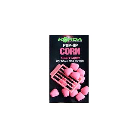 Fake Baits Pop-up Corn Pink Fruity Squid