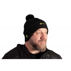 APEarel Bobble Beanie Hat Black