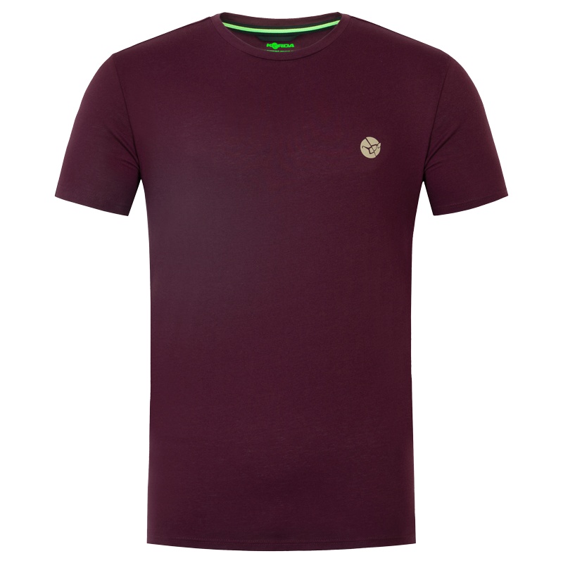 Le Split Tee Burgundy