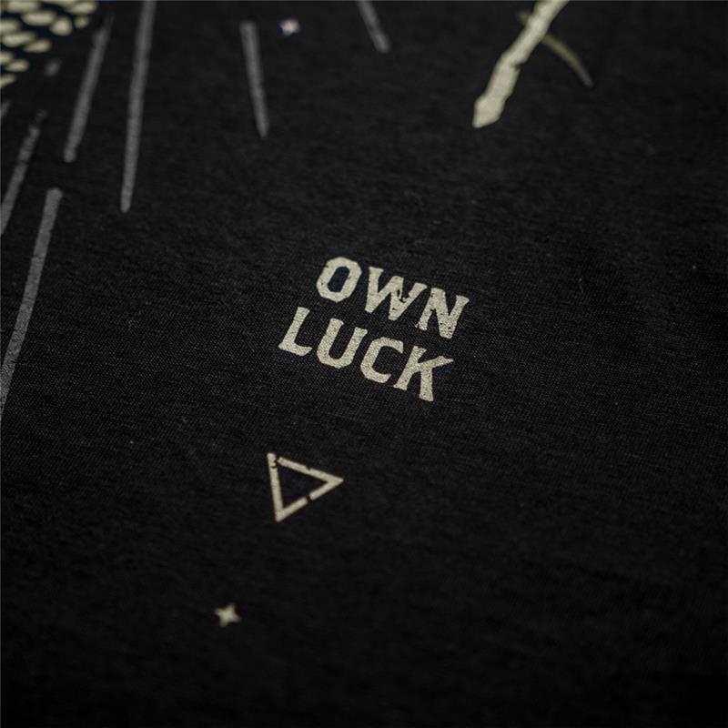 Tee-shirt Make Your Own Luck - Noir