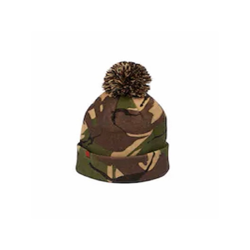 CAMO BOBBLE HAT