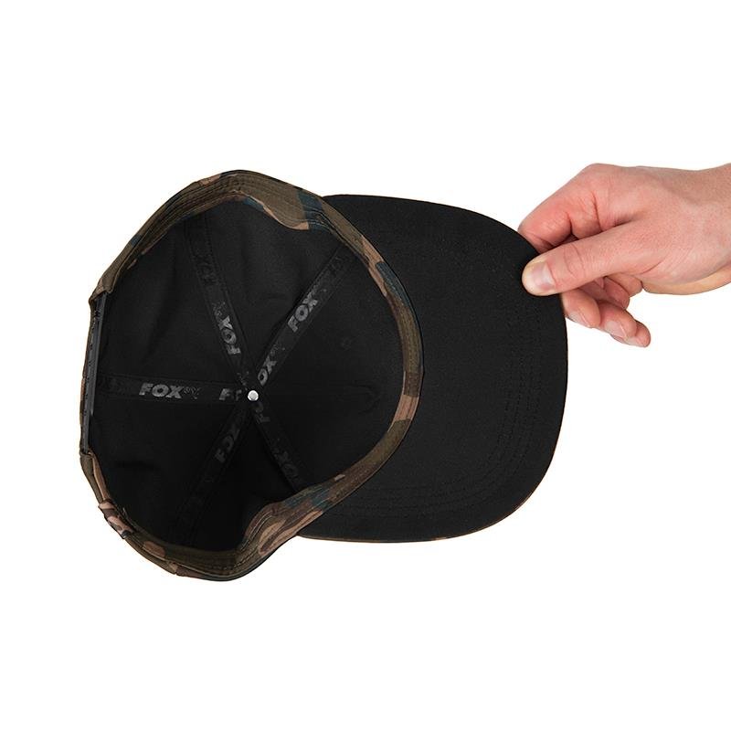 Flat-Peak Snapback Hat Camo