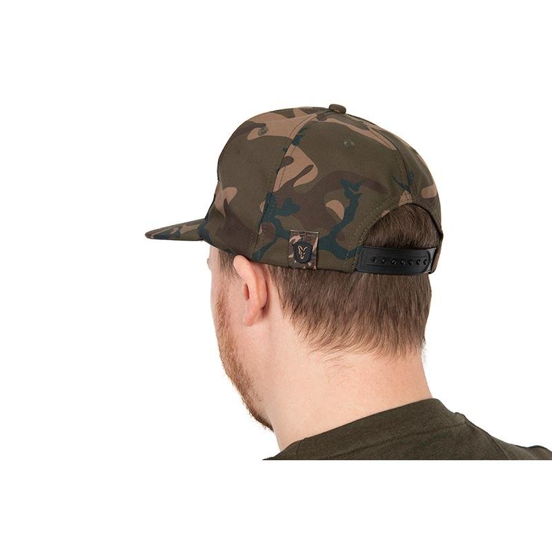 Flat-Peak Snapback Hat Camo