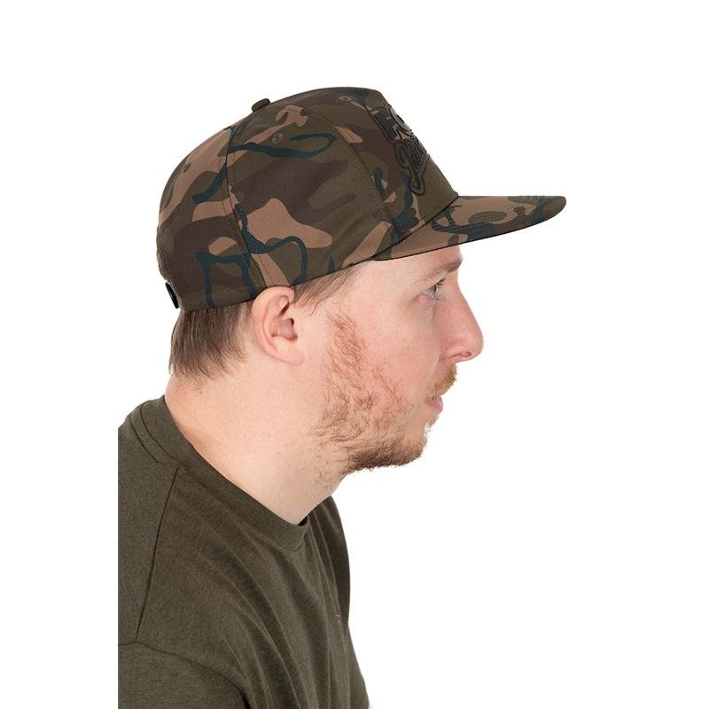 Flat-Peak Snapback Hat Camo