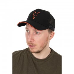 Trucker Cap Black/Orange