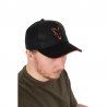 Baseball Cap Black/Orange