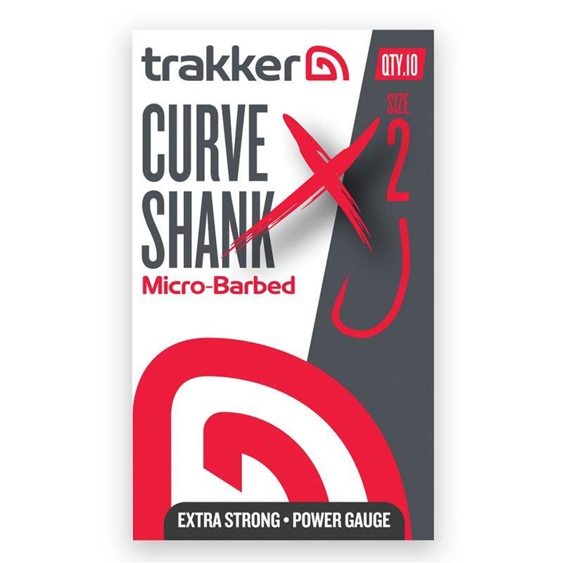 CURVE SHANK XS HOOKS (BARBED)