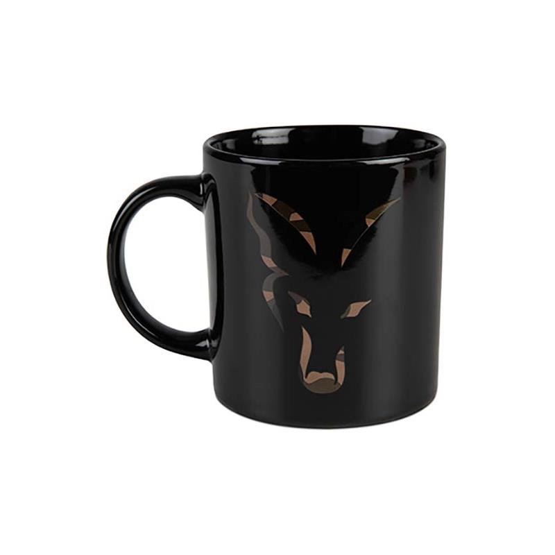 Fox Black and Camo Head Ceramic Mug