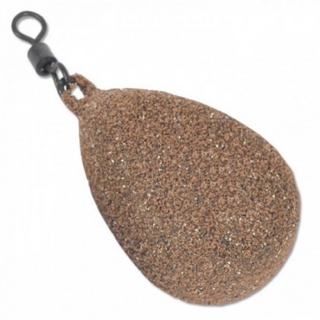 Textured Leads Flat Pear Swivel