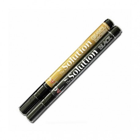 The solution Black & Gravel Brown The solution Black & Gravel Brown