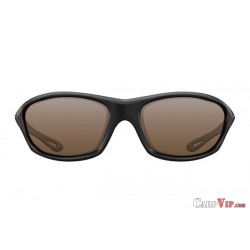 Sunglasses Wraps Gloss Black / Brown Lens