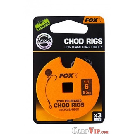 Stiff Chod Rig Standard (3 pcs) 