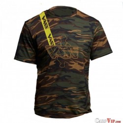 T-Shirt Camo With Yellow Printed 